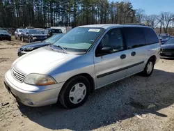 Salvage cars for sale at North Billerica, MA auction: 2003 Ford Windstar LX