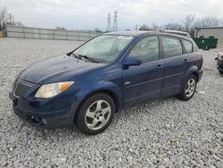 Pontiac Vibe salvage cars for sale: 2005 Pontiac Vibe