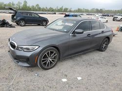 Salvage cars for sale at Houston, TX auction: 2021 BMW 330I