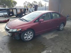 Salvage cars for sale at Hayward, CA auction: 2009 Honda Civic LX