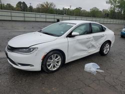 Salvage cars for sale at Shreveport, LA auction: 2015 Chrysler 200 Limited