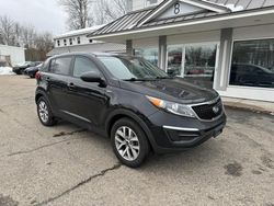 KIA Sportage salvage cars for sale: 2016 KIA Sportage LX