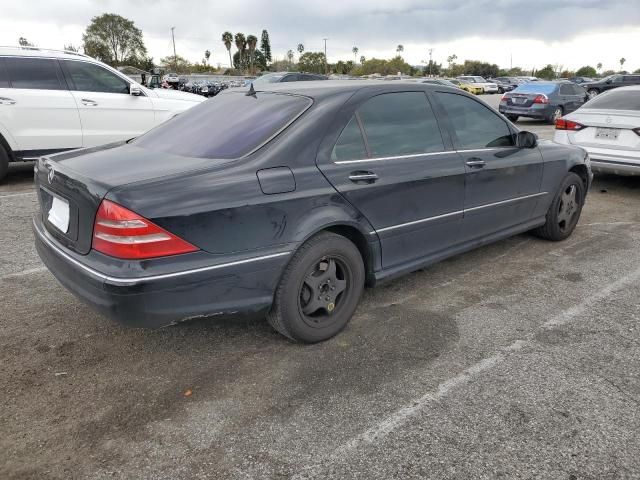 2001 Mercedes-Benz S 500