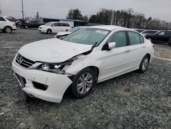 Salvage cars for sale at Mebane, NC auction: 2014 Honda Accord LX
