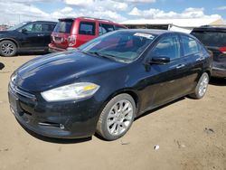 Dodge Dart Limited Vehiculos salvage en venta: 2013 Dodge Dart Limited