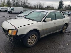Salvage cars for sale at Portland, OR auction: 2001 Subaru Legacy Outback Limited