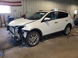 Salvage cars for sale at Franklin, WI auction: 2018 Toyota Rav4 Limited