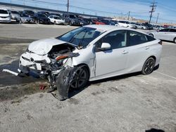 Salvage cars for sale at Sun Valley, CA auction: 2021 Toyota Prius Special Edition