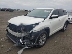 Salvage cars for sale from Copart Earlington, KY: 2015 Toyota Highlander XLE