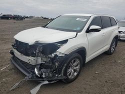 Toyota Highlander Vehiculos salvage en venta: 2015 Toyota Highlander XLE