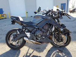 Salvage Motorcycles for sale at auction: 2024 Kawasaki EX650 R