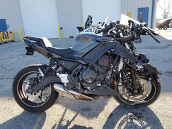 Kawasaki salvage cars for sale: 2024 Kawasaki EX650 R