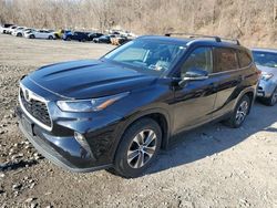 Salvage cars for sale at Marlboro, NY auction: 2022 Toyota Highlander XLE