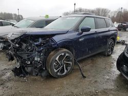 Salvage cars for sale at East Granby, CT auction: 2023 Mitsubishi Outlander SE