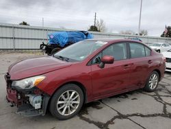 Subaru Vehiculos salvage en venta: 2012 Subaru Impreza Premium