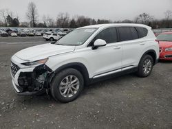 Salvage cars for sale from Copart Grantville, PA: 2019 Hyundai Santa FE SEL
