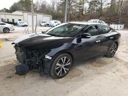 Salvage cars for sale at Hueytown, AL auction: 2018 Nissan Maxima 3.5S