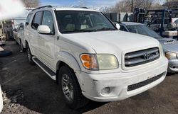 Salvage cars for sale from Copart Magna, UT: 2004 Toyota Sequoia Limited