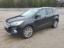 Salvage cars for sale from Copart Gainesville, GA: 2018 Ford Escape Titanium