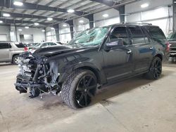 Ford Expedition salvage cars for sale: 2014 Ford Expedition Limited