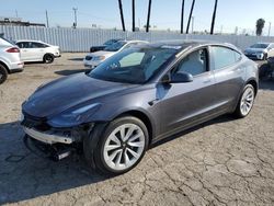 Salvage cars for sale from Copart Van Nuys, CA: 2023 Tesla Model 3