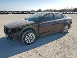 Salvage cars for sale at San Antonio, TX auction: 2018 KIA Optima LX