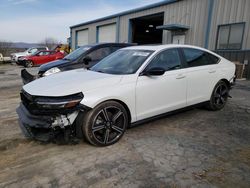 Honda salvage cars for sale: 2023 Honda Accord Hybrid Sport