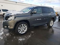 Salvage cars for sale from Copart Farr West, UT: 2010 Toyota Highlander Hybrid Limited