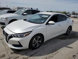 Salvage cars for sale at Grand Prairie, TX auction: 2020 Nissan Sentra SV