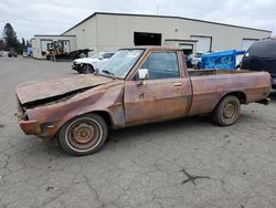 Salvage cars for sale at Woodburn, OR auction: 1985 Dodge D50 Custom