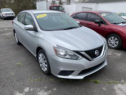 Salvage cars for sale from Copart Lebanon, TN: 2017 Nissan Sentra S