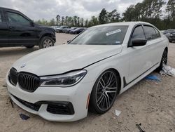 Salvage cars for sale at auction: 2018 BMW 750 XI