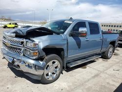 Buy Salvage Cars For Sale now at auction: 2015 Chevrolet Silverado K1500 LTZ