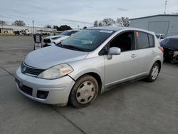 Salvage cars for sale from Copart Sacramento, CA: 2008 Nissan Versa S