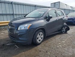 Salvage cars for sale at Dyer, IN auction: 2016 Chevrolet Trax LS