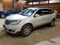 Salvage cars for sale at Ebensburg, PA auction: 2017 Chevrolet Traverse LT