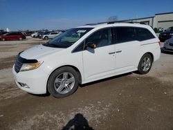 Salvage cars for sale from Copart Kansas City, KS: 2011 Honda Odyssey Touring