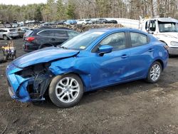 Salvage cars for sale at Center Rutland, VT auction: 2017 Toyota Yaris IA