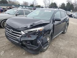 Salvage cars for sale at Madisonville, TN auction: 2018 Hyundai Tucson SEL