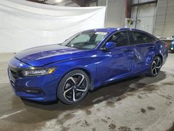 Salvage cars for sale from Copart North Billerica, MA: 2020 Honda Accord Sport