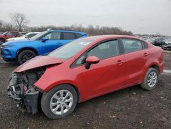 Salvage cars for sale from Copart Des Moines, IA: 2017 KIA Rio LX