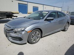 Salvage cars for sale from Copart Haslet, TX: 2017 Honda Civic LX