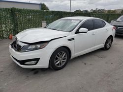 Vehiculos salvage en venta de Copart Orlando, FL: 2013 KIA Optima LX