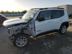 Salvage cars for sale at Fresno, CA auction: 2022 Jeep Renegade Latitude
