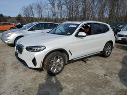 Salvage cars for sale from Copart Candia, NH: 2022 BMW X3 XDRIVE30I