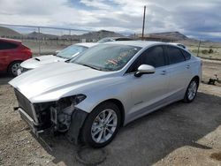 Salvage cars for sale at North Las Vegas, NV auction: 2019 Ford Fusion SE