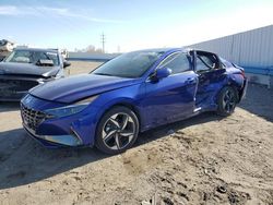 Hyundai Elantra Limited salvage cars for sale: 2022 Hyundai Elantra Limited