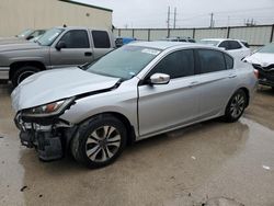 Salvage cars for sale from Copart Haslet, TX: 2014 Honda Accord LX