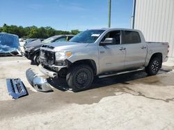 Toyota Tundra salvage cars for sale: 2016 Toyota Tundra Crewmax SR5