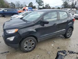 Ford Ecosport S Vehiculos salvage en venta: 2018 Ford Ecosport S